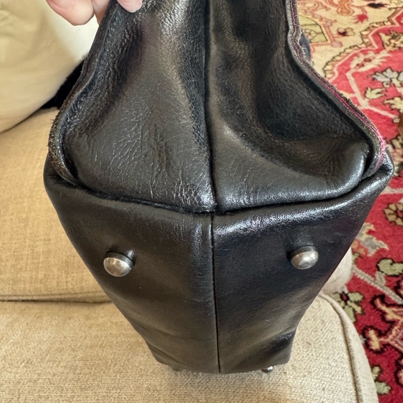 Patricia Nash “Cavo Tote” Black Full-Grain Leather Bag — Like new - Picture 17 of 17